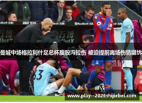 曼城中场格拉利什足总杯腹股沟拉伤 被迫提前离场伤情堪忧
